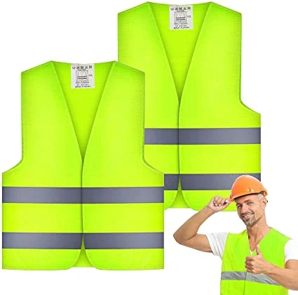 High Quality Wholesale Customized Logo Reflective LED Engineer Safety Vest Clothing