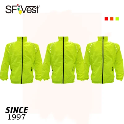 Fahrrad-Sicherheitsjacke LED-Gelb-Sicherheitsjacke zum Verkauf Lieferant